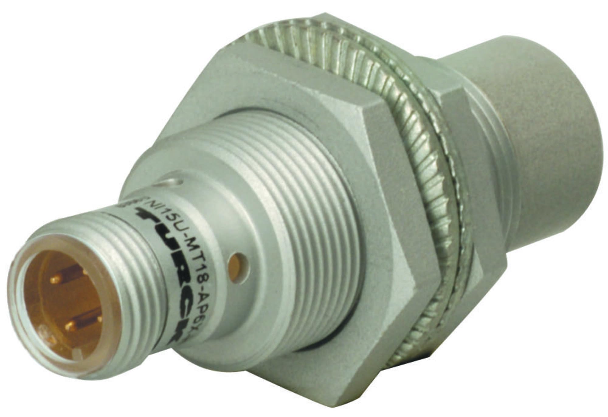 TURCK NI30U-EM30WD-AP6X-H1141 Proximity Sensor, 30mm Range, 30mm Barrel, 3 Wire DC NO, PNP, 10-30VDC, Non-Flush, M Field Immune