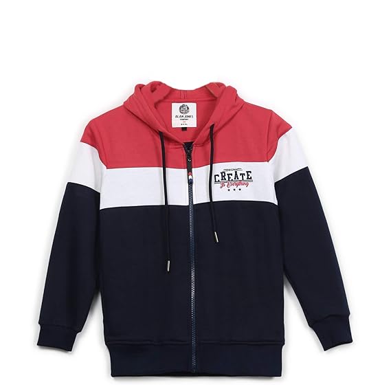 Alan Jones Clothing Boys Polycotton Hooded Sweatshirt