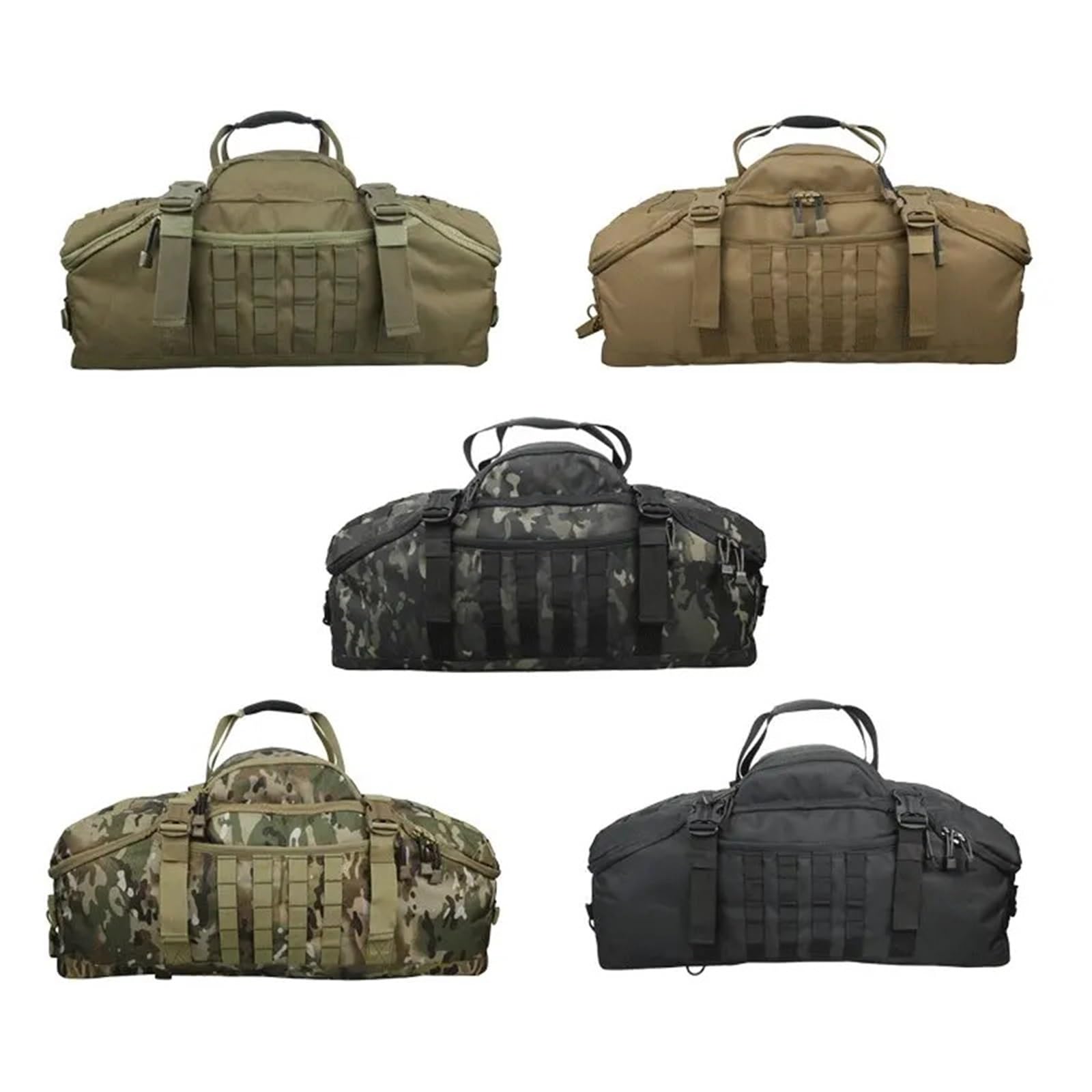 Sac De Voyage 1pc 60L 80L Camping Sacs à Dos Hommes Sac à Dos HikinAg Voyage Escalade Sac à Dos Sport Salle de Sport Sac polochon(XL Black)