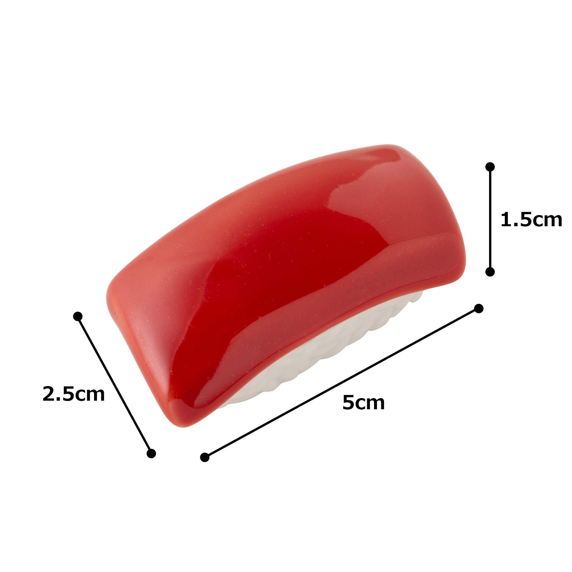 Amazon｜TAMAKI 箸置き マグロ 5.1×2.2×1.8cm T-696613 5個入｜箸置き