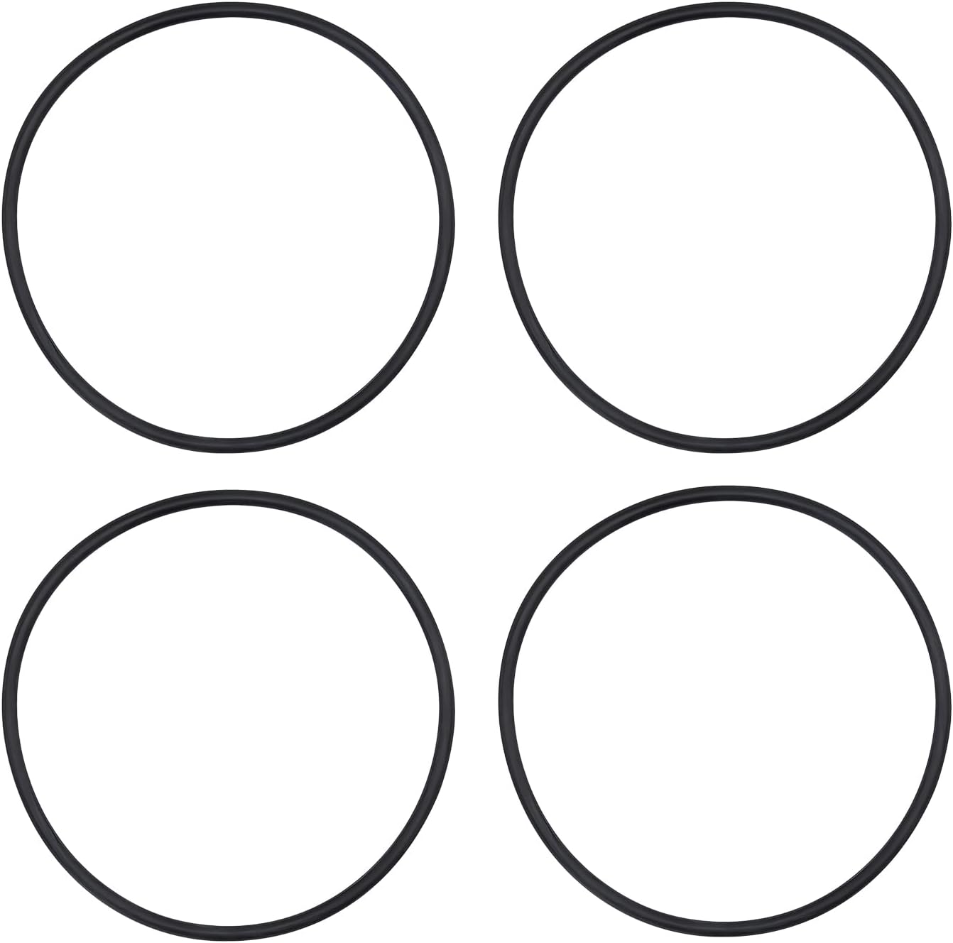 4PCS Replacement O-Rings Compatible with Whirlpool WHKF-DWHBB (WHKF-C9), WHKF-DWHV, WHCF-DWH, WHKF-DWH & WHKF-DUF Water Filters Housing, American Plumber W10-PR (W10-OR)