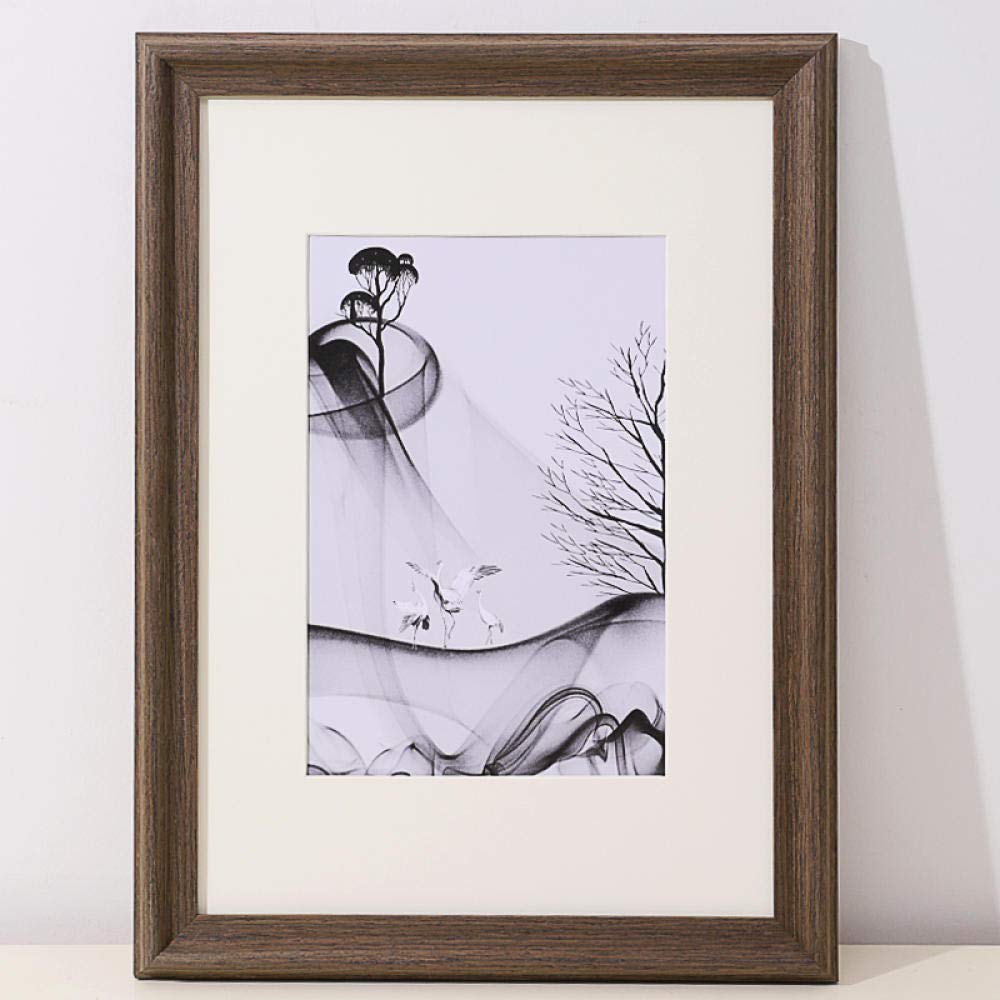 Formato Immagine Parete in Legno Massello 30,5X40,6cm in Legno Marrone