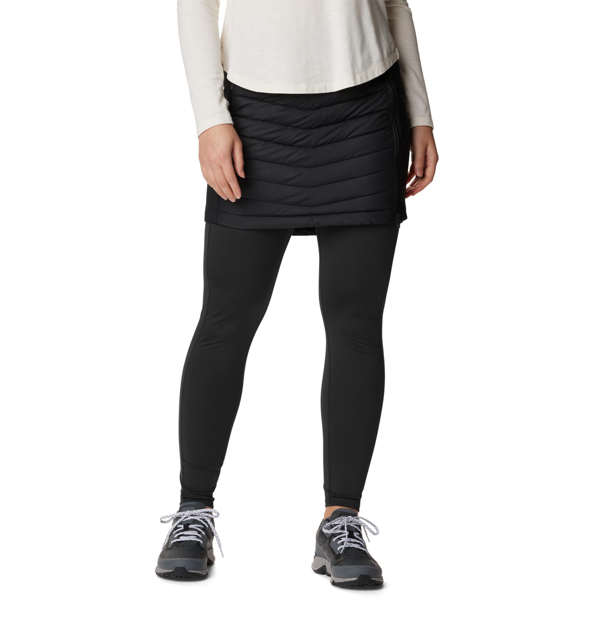 Columbia Women's Powder Lite Skirt, Skirt, Black, Size 8