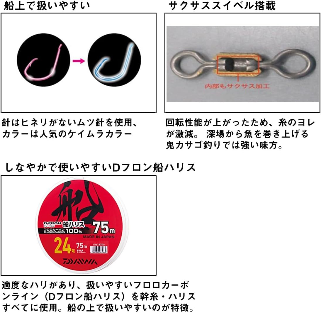 Daiwa Kasago KPSS Octopus 18-8-1.8