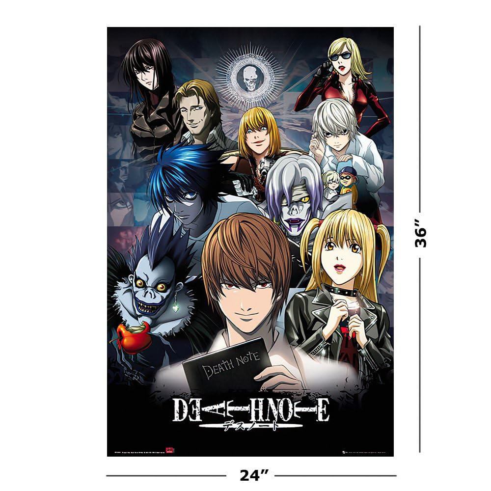 Amazon.co.jp: Death Note – Manga /アニメTV Showポスター/印刷(文字