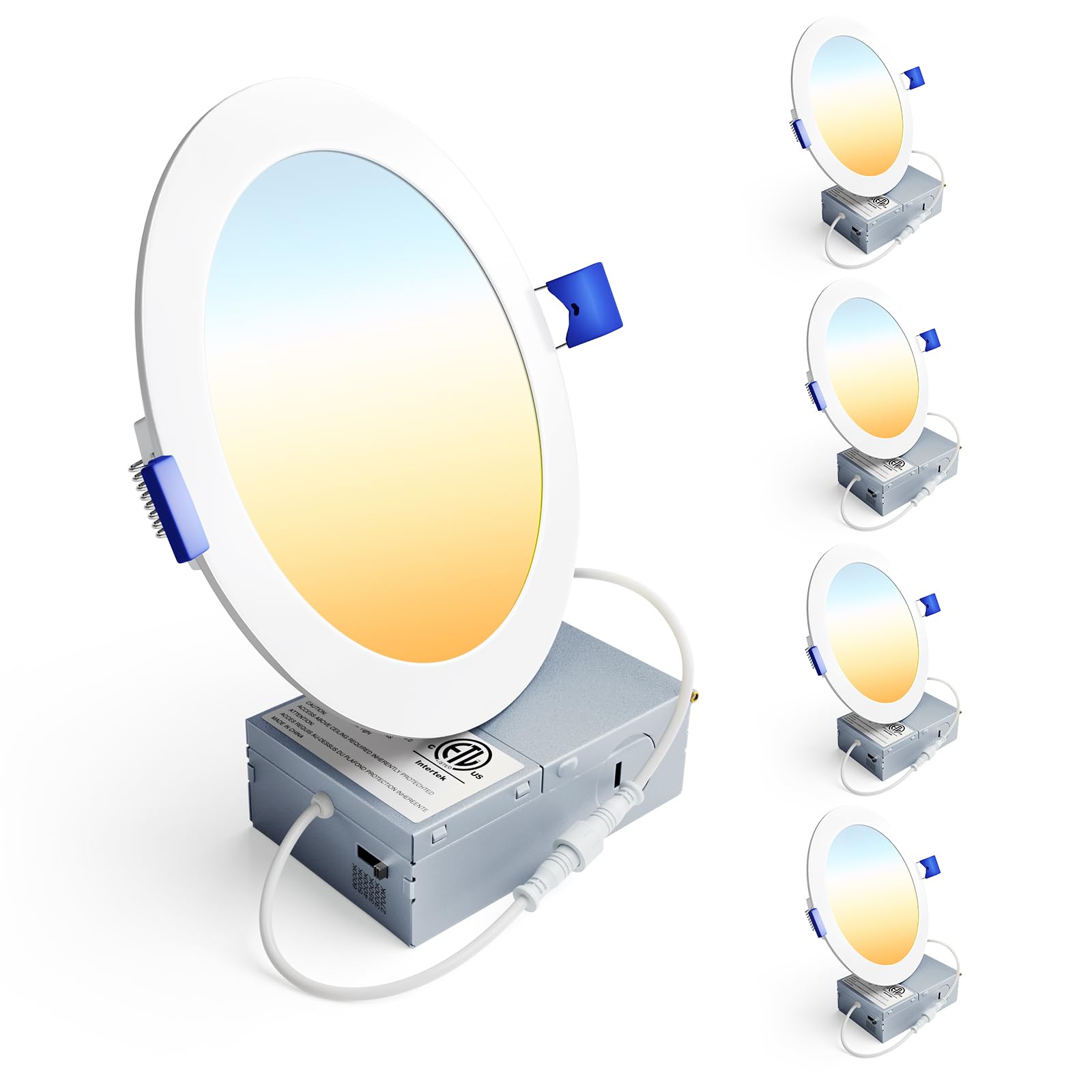 Ensenior 4-Inch LED Recessed Lights - Dimmable & Energy Efficient -11