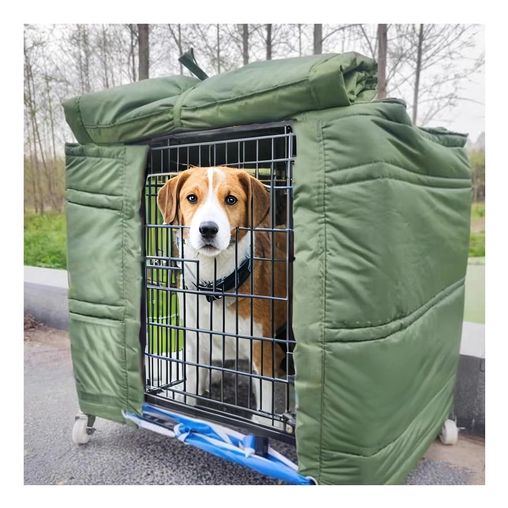 Housse de niche pour chien contre le froid et l'anxiété nocturne