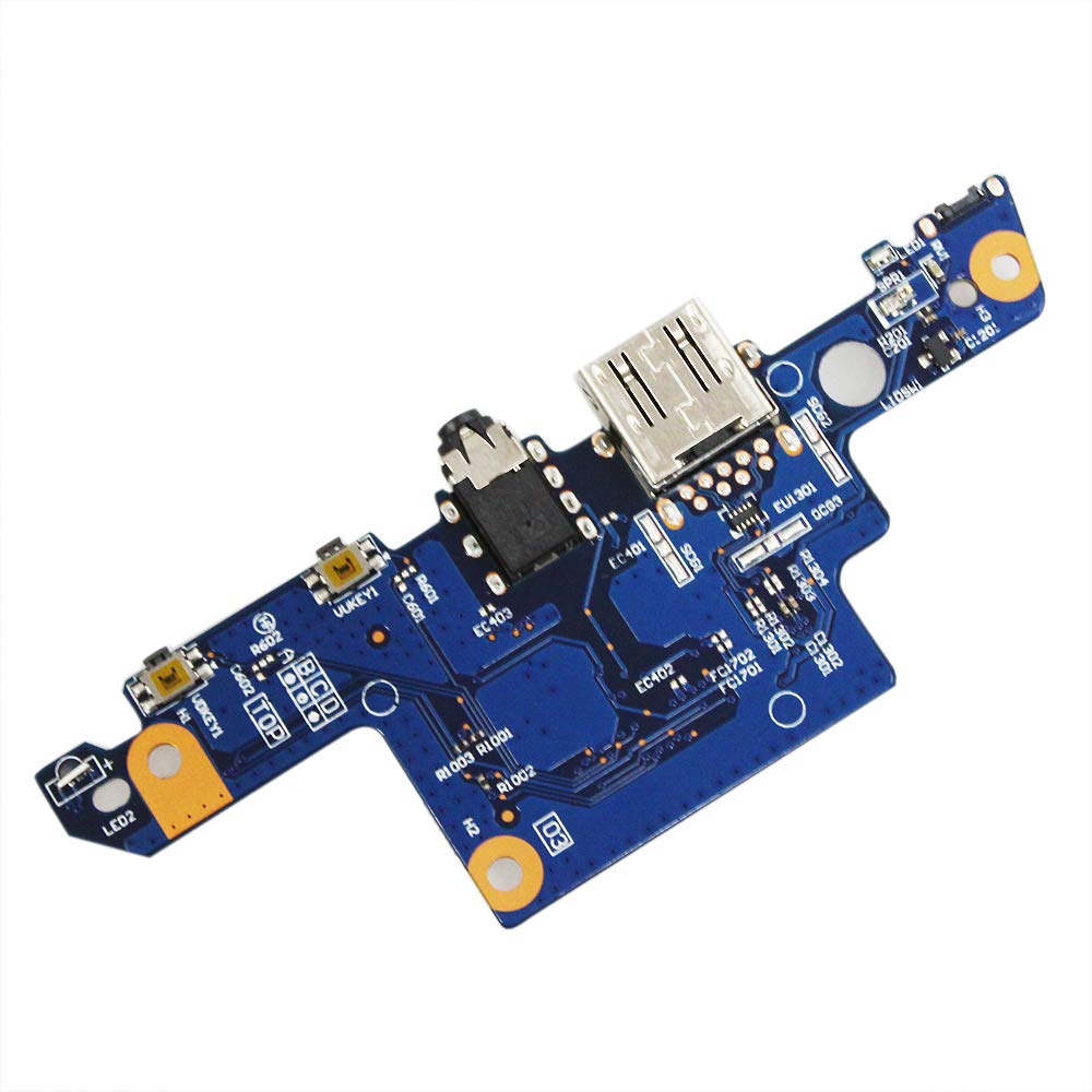 Gintai Port USB z zamiennikiem gniazda zasilania audio dla HP Envy X360 M6-AR M6-AQ 15-AQ 15-AR Seires 15-aq101na 102na 103na M6-AQ003DX AQ005DX AQ103DX AQ105DX 450.07K000000007K0007K00000000007K00000007K00 1000 1 856808-001