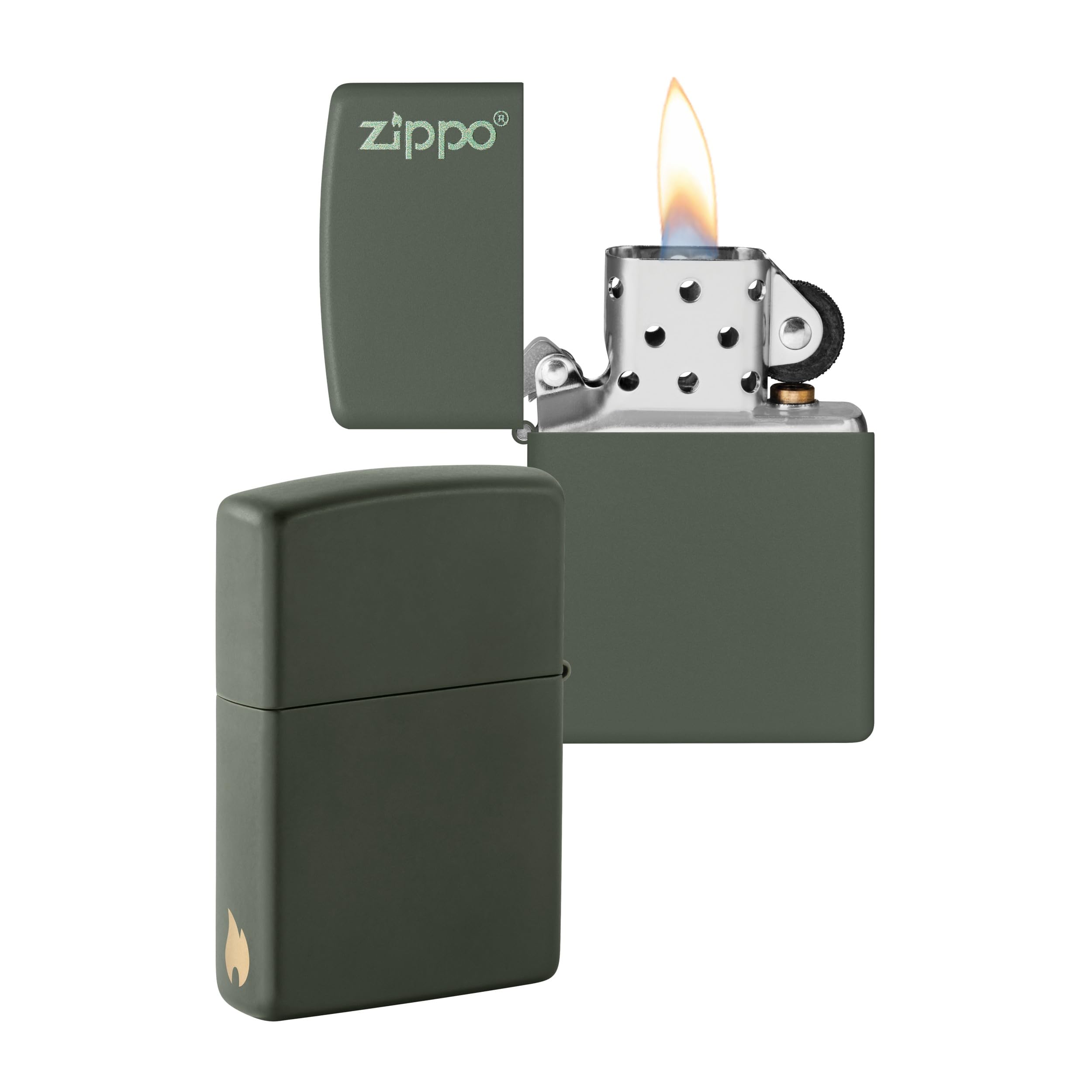 Lighter, Green Matte, One Size