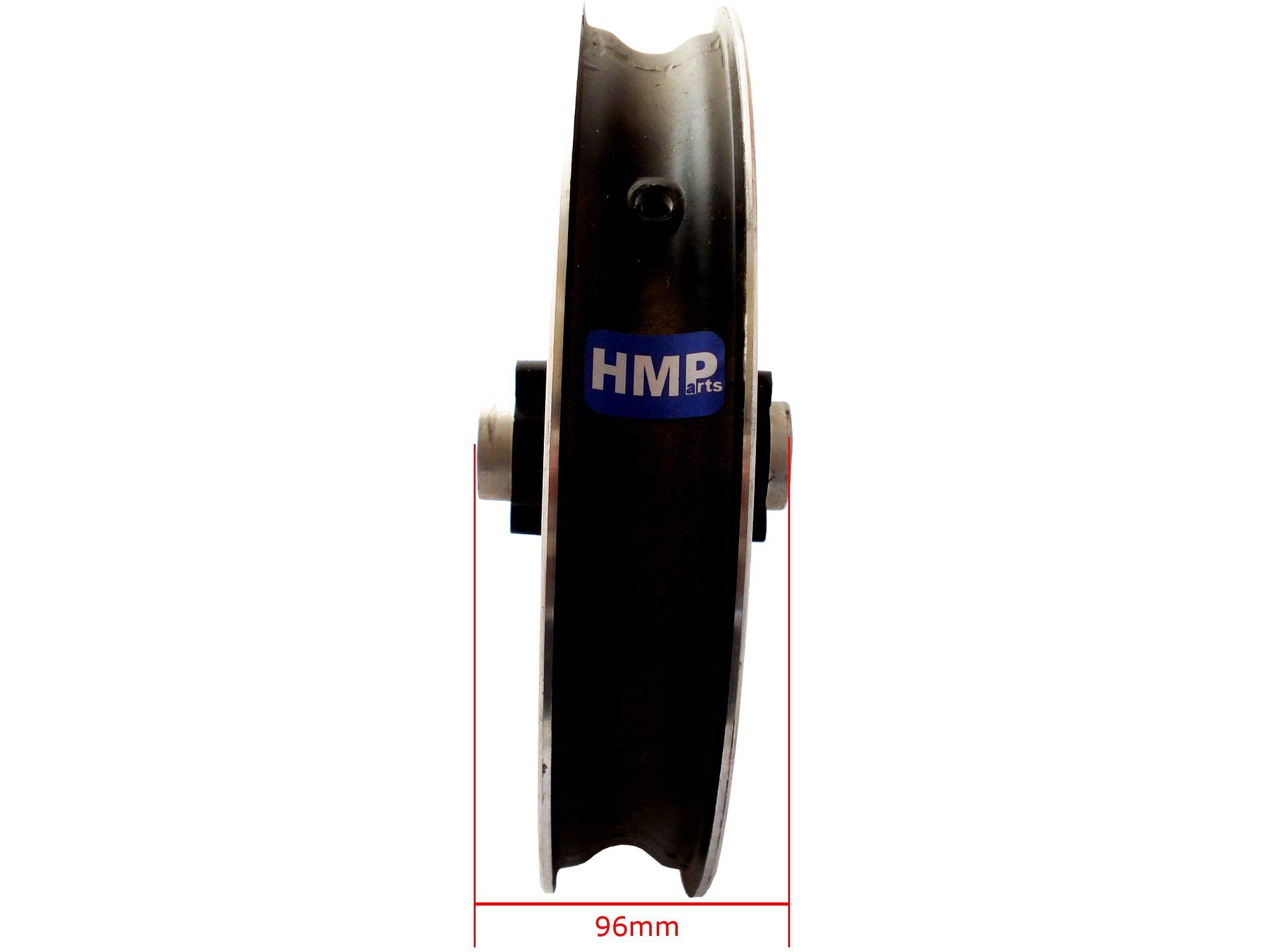 Felge Orion - 10 Zoll (25,4 cm) - hinten - sw - Mini Cross/Dirt Bike / 2-Takt