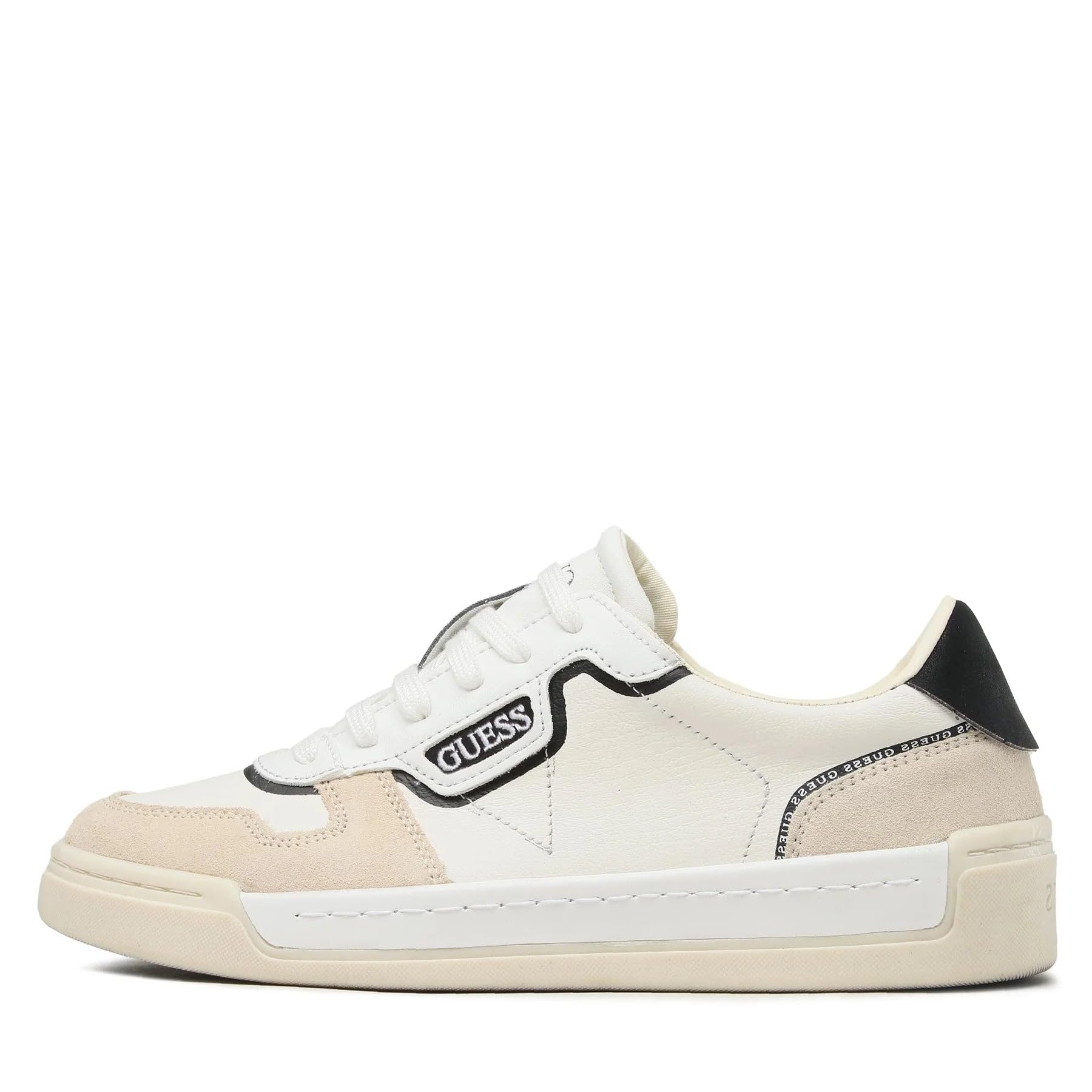 GUESS Zapatilla FM5STV LEA12 WHBLK