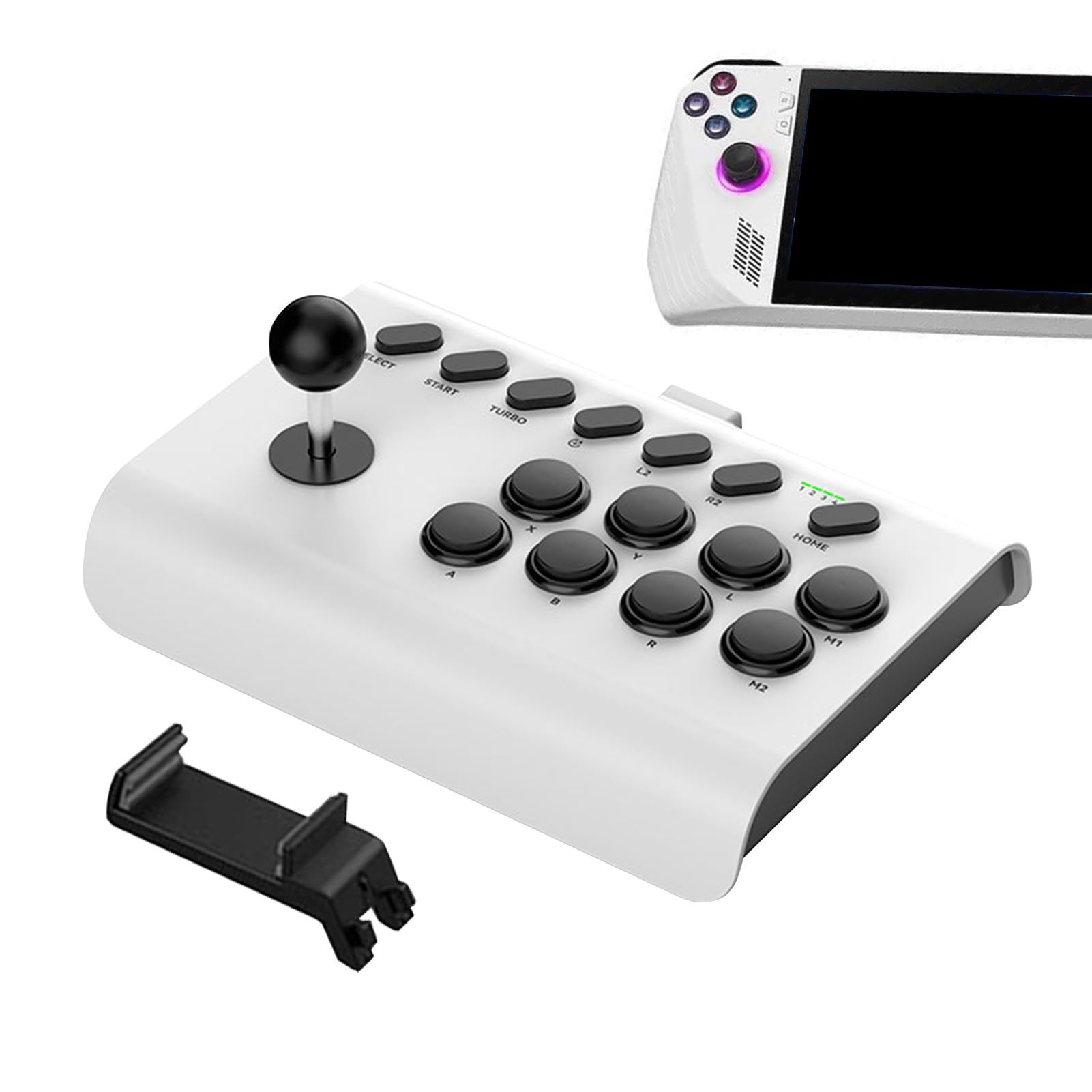 Lucha Arca, Joystick Lucha para Juegos Arcacon Funciones Turbo/Macro, Accesorios nostálgicos Juegos Arcapara