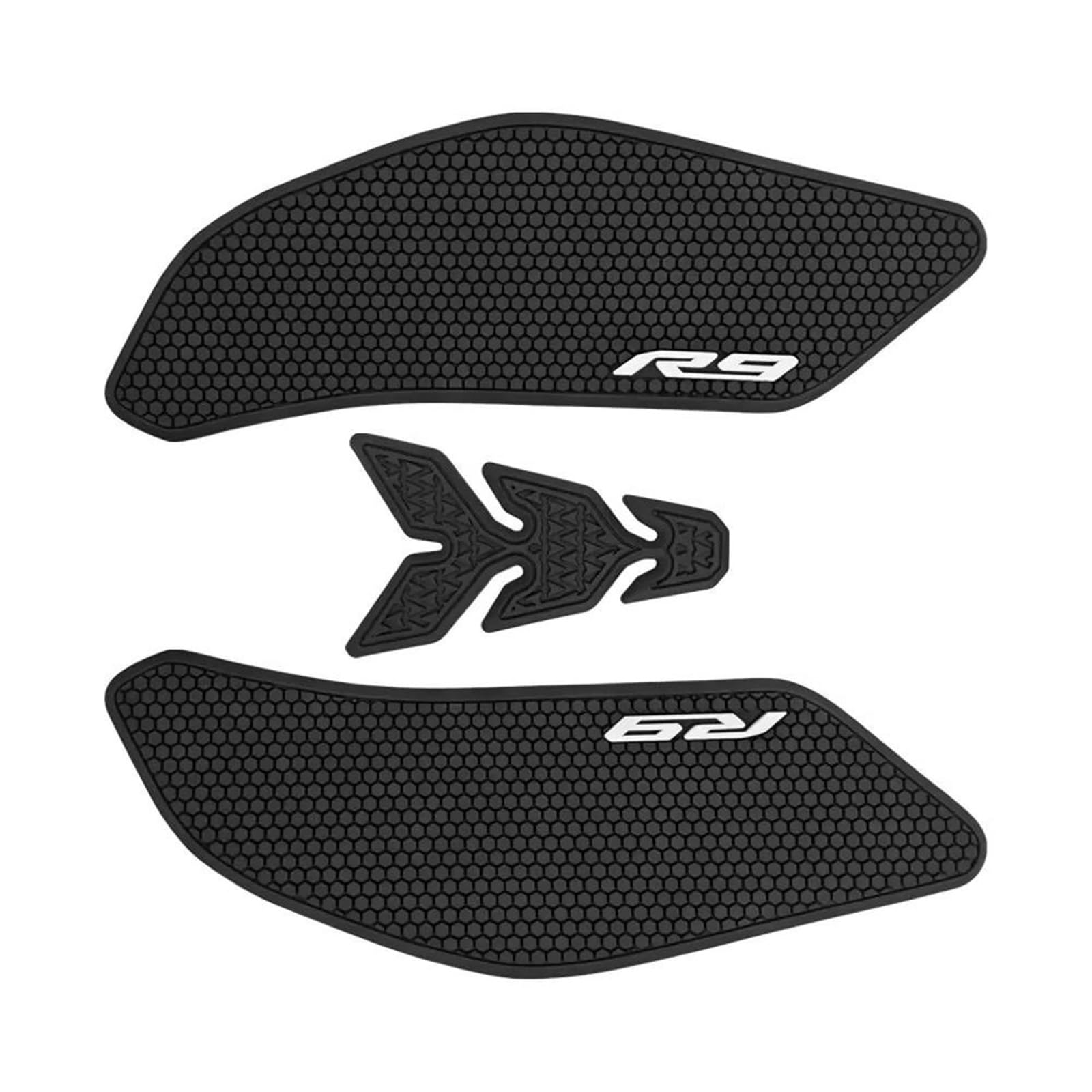 Stickers Decals Motorcycle Gas Fuel Tank Sticker for YZF-R9 YZF R9 YZFR9 2025 Side Protector Decal Rubber Traction Pad Motorbike Fuel Tank Pads