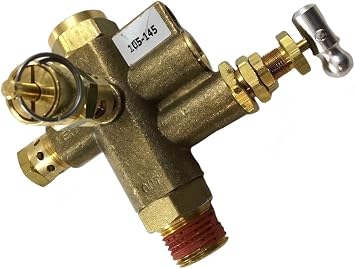 56288756 Air Compressor Pilot Valve Unloader - for INGERSOLL RAND Air Compressor Part SS3J5.5GH-WB SS3J5-5GB-WB - CHECK VALVE UNLOADER Replacement - 105-145Psi 1/2Inverted Flare Inlet 1/2MNpt Outlet