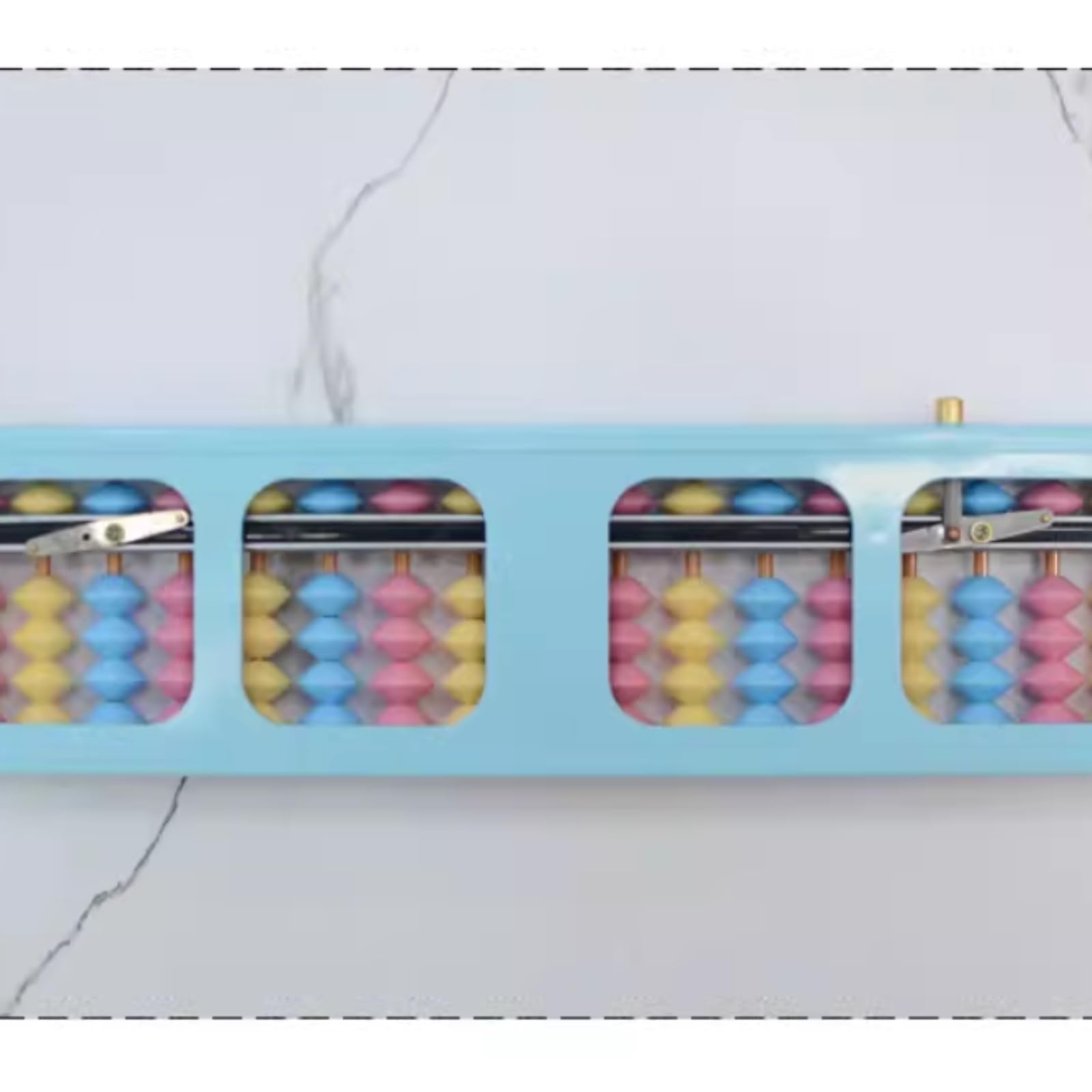 Abakus Standard Abacus Professional 17-Spalten-Rechner, Funktionales Und Pädagogisches Lernwerkzeug Rechenrahmen