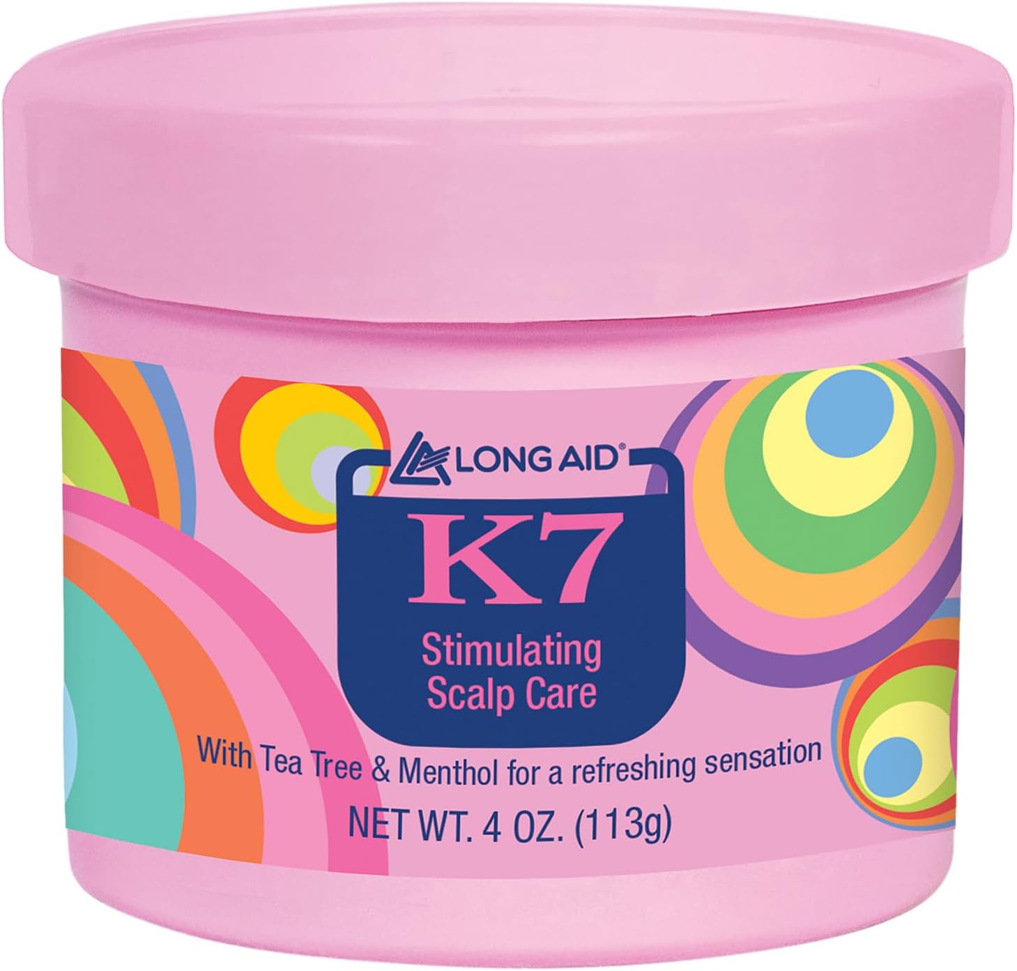 Ampro Long-Aid K7 Stimulerende Scalp Care Conditioner – Tea Tree en ricinusolie voedt droge hoofdhuid – verkoelend gevoel van menthol helpt kalmeren en energie te geven – vrij van alcohol en
