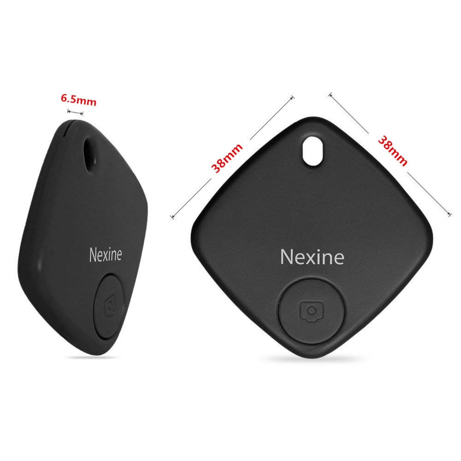 Localisateur Lot de 5 trackers Bluetooth Anti-Perte - Bluetooth 4.0 - Portable localisateur clés - localisation Mondiale