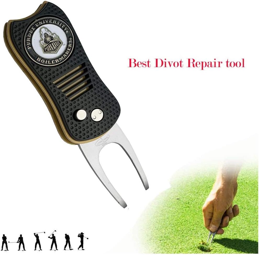 review Mobile Pro Shop Switchblade Divot Repair Tool with Logo Printed Removable Magnetic Ball Marker-Best Divot Fixer