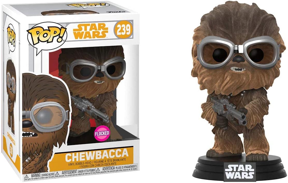 Funko Solo: A Star Wars Story Pop! Chewbacca (Flocked) Vinyl Bobble-Head Exclusive
