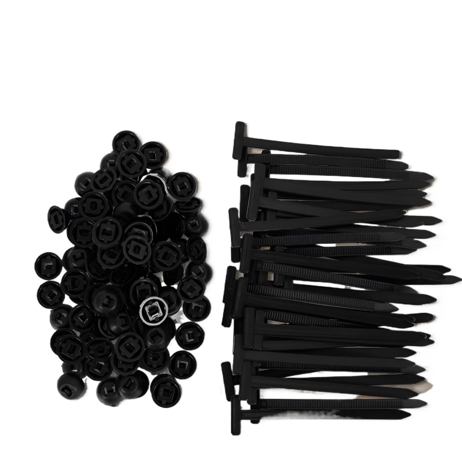 Yangshe 600Pcs 400-800Pcs Nylon Cable Ties Self-Locking Wire Straps For Home Garage Organization