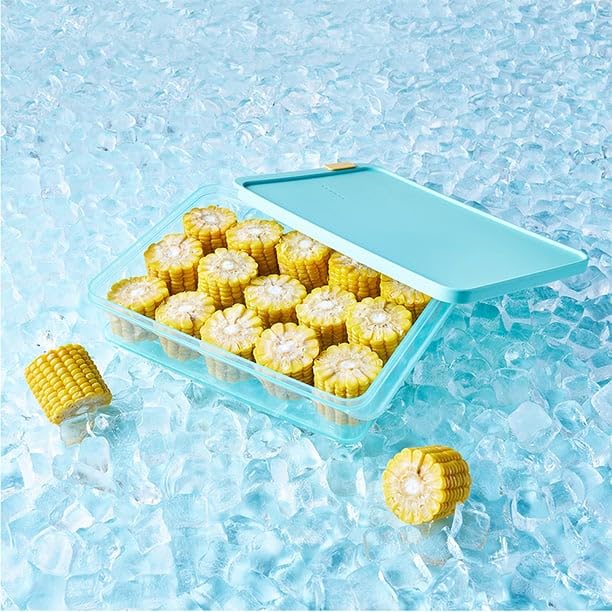 Image of LocknLock Freezer Fit Plastic Freezer Containers | Stackable Food Storage for Meal Prep | Microwave & Dishwasher Safe | BPA Free Freezer Container with Lid, 3.5L