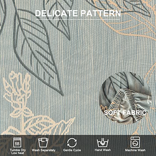 Haoyong Seat Covers For Dining Room Chairs, 6 Pcs Chair Seat Cushion Slipcovers Removable Washable Chair Seat Slipcovers Protector Stretch Printed Chair Covers With Elastic Band #TOP2