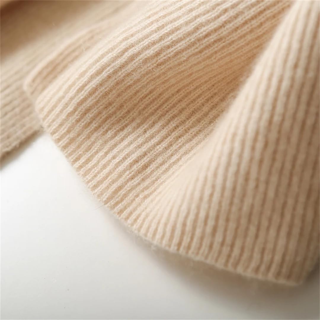 Bufanda de punto de cachemira para mujer, primavera, otoño e invierno, bufanda de punto suave y cálida