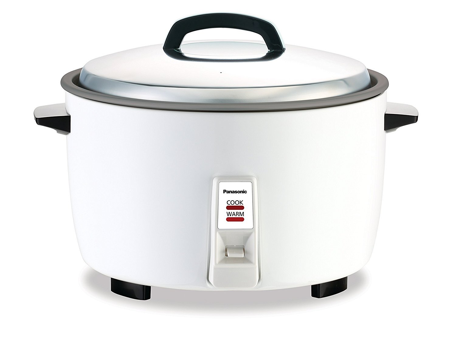 Panasonic SR-GA421FH 23 Cup Commercial Automatic Rice Cooker with Non-Stick Pan, White
