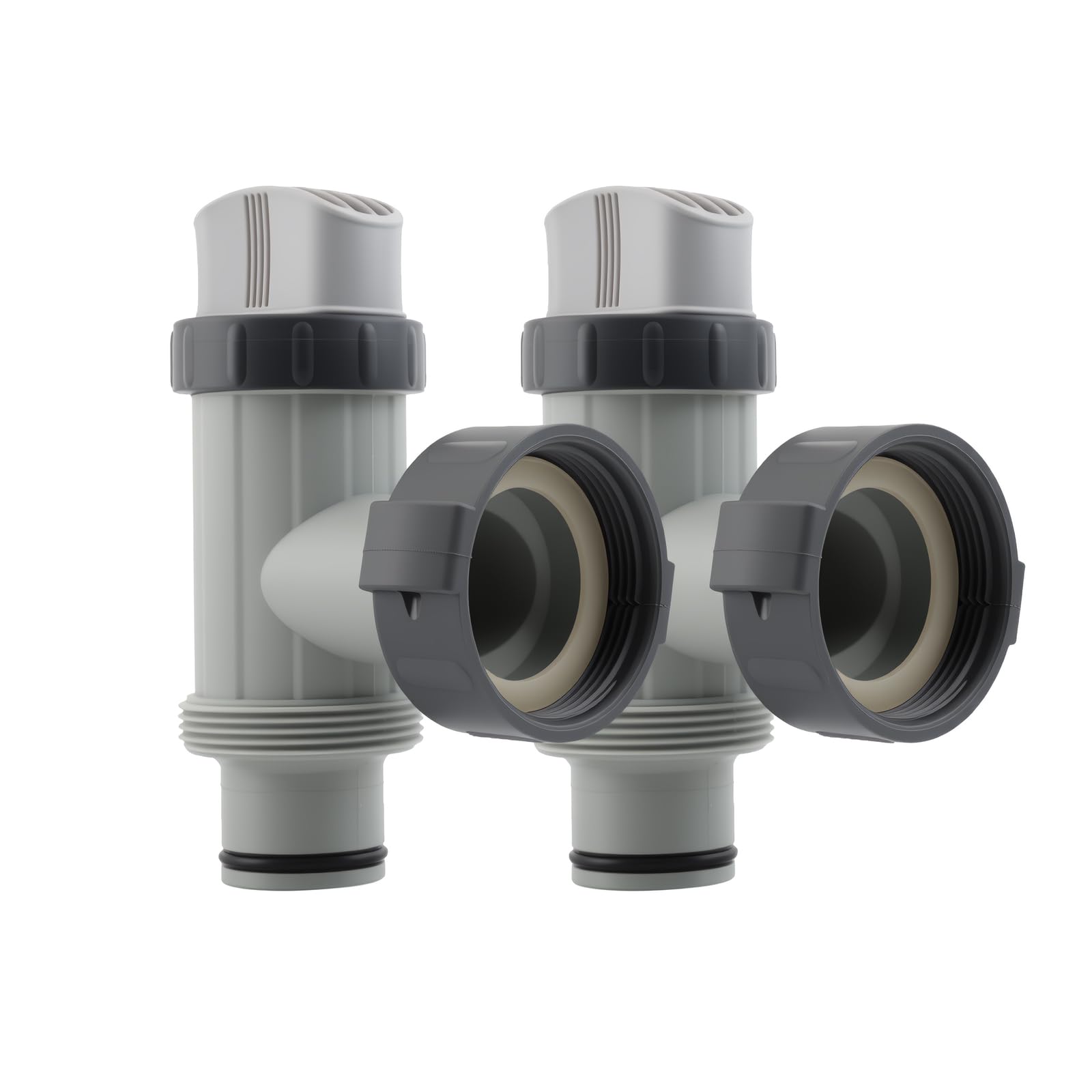 10747 Plunger Valve Compatible with In-tex Pool Parts and Accessories, On/Off Plunger Valve Replacement for Above Ground Swimming Pool and Pool Filter Pump (10747-2)-image-32