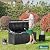 YITAHOME 120 Gallon Large Deck Box, Resin Outdoor Storage Box for Outdoor Pillows, Garden Tools and Pool Supplies, Waterproof, Lockable, Black