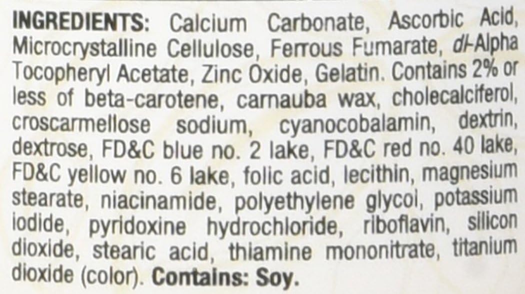 Nature's Wonder Prenatal Tablet, 120 Count