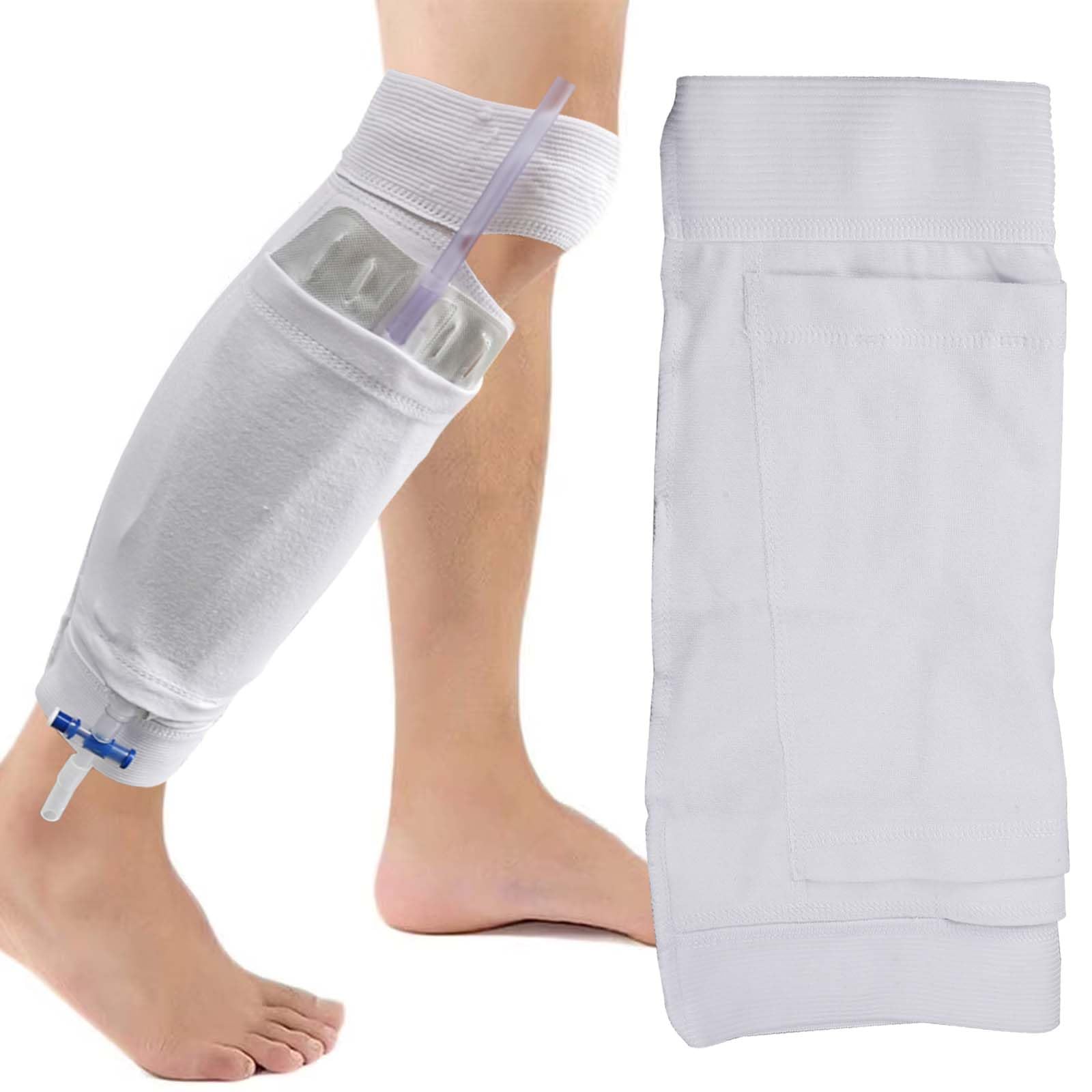 GOMETY - Soporte para bolsas de orina para catéter, para orina y orina, para incontinencia, bolsa de orina (M)