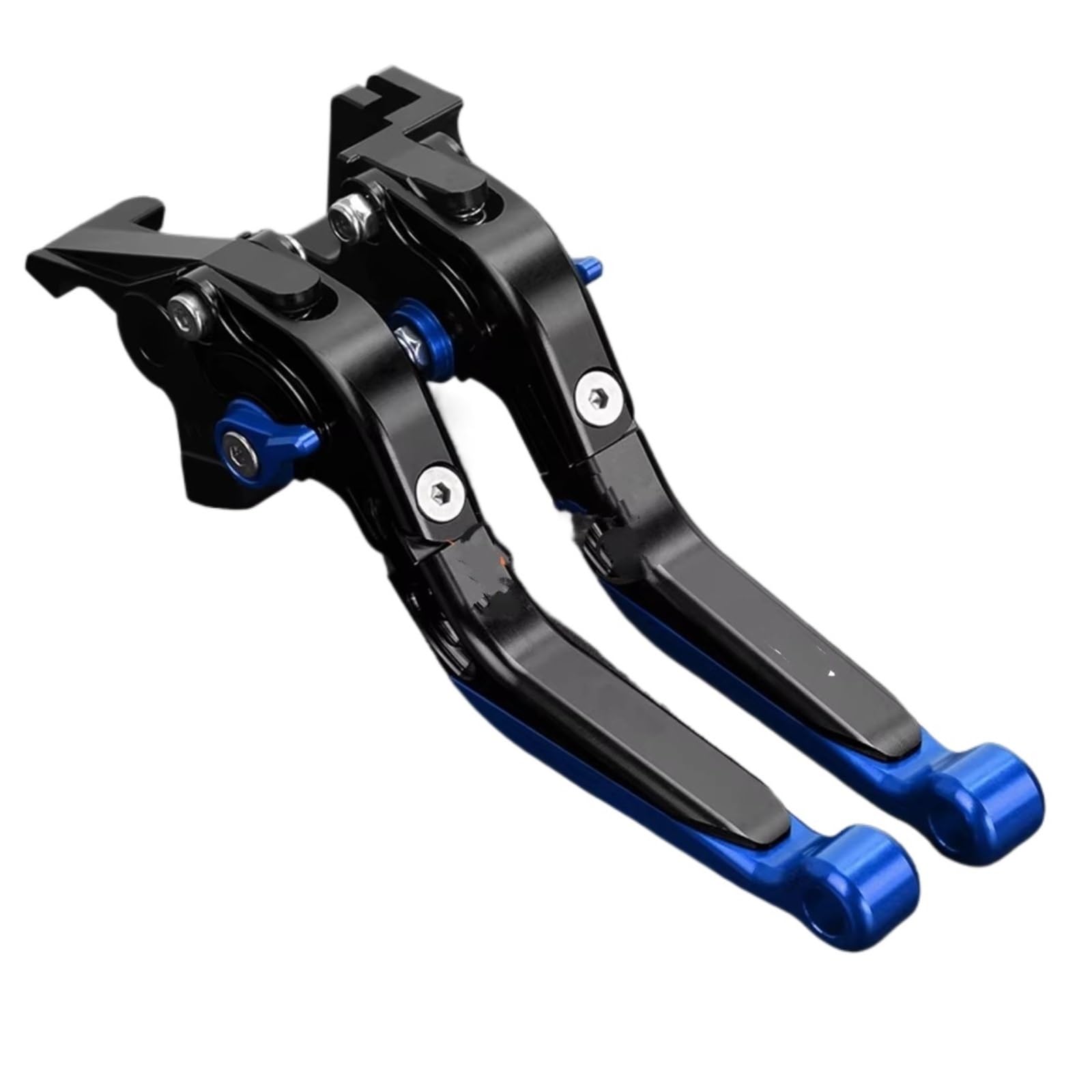 Per SH125i Per SH125 2004-2023 Maniglie Per Moto Leve Freno Frizione Impugnatura Manubrio Leva Freno Frizione Moto Leva Di Controllo Leva Leva Freno Frizione Set(Black-blue)