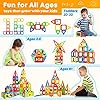 61ktzf38pml - Magnetic Building Blocks STEM Toy for Kids 3+ - Endless Educational Play Value