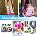 Tie Dye Kit, Flyqiuty Textiles de Tela 26 piezas Colores Pinturas Ropa...