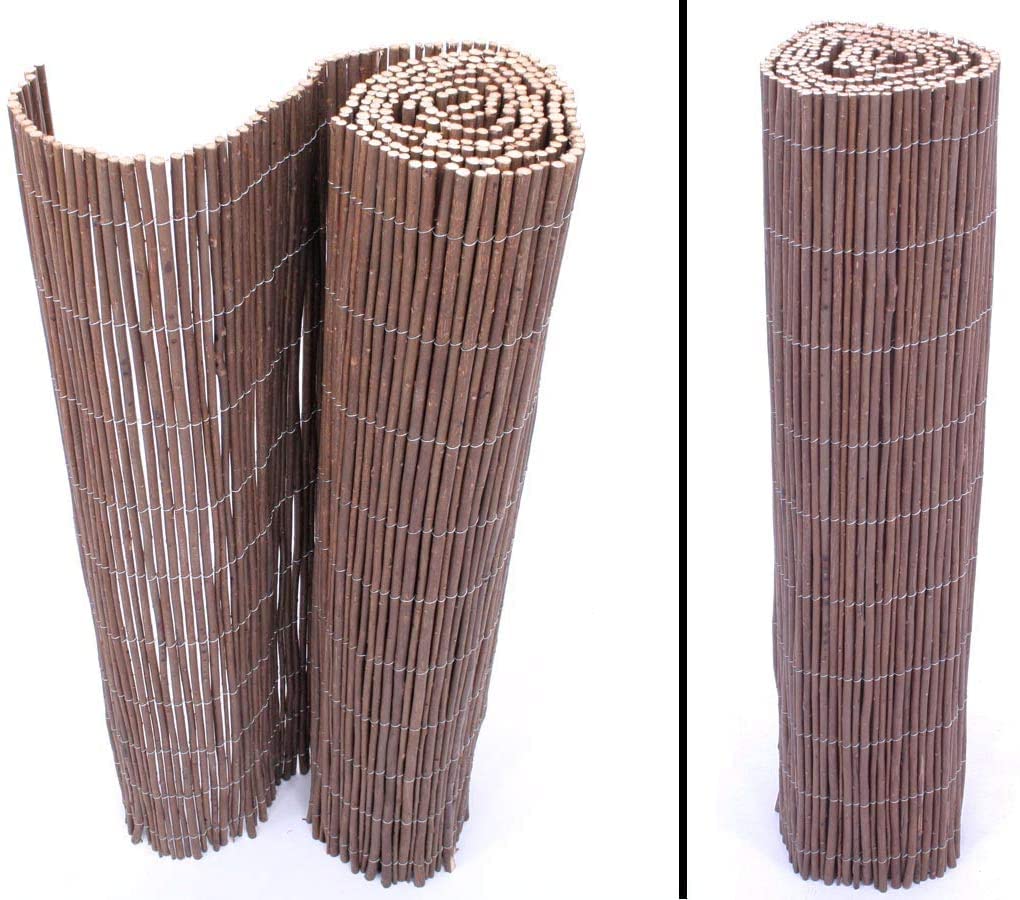 Willow Sun Protection Natural Garden Fence Screening Roll Privacy Border (1.2MX4M