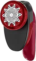 Papa Bolinhas e Fiapos Arno Vermelho e Preto PBVM, com manuseio ergonômico, ideal para todos os tecidos, 2 pilhas AA incluídas