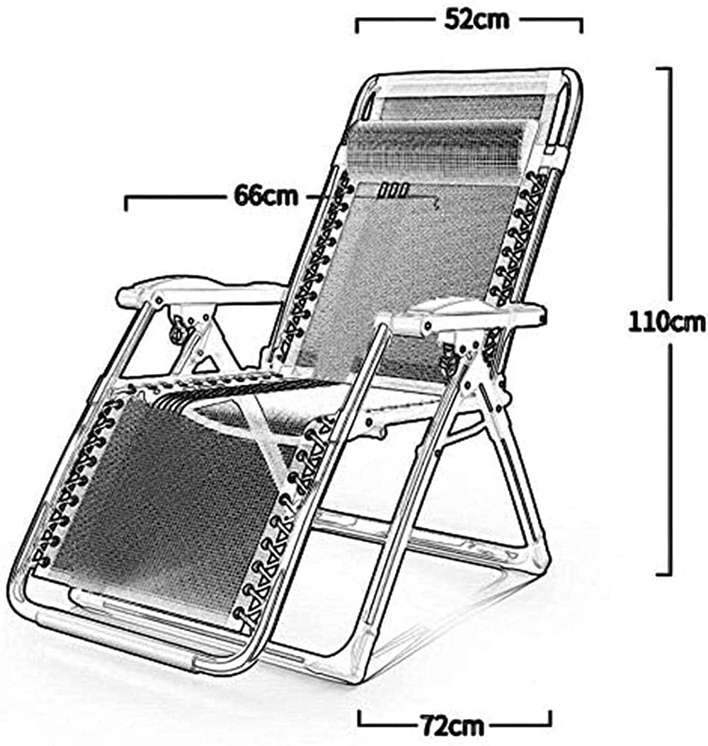 sdneNest Tumbonas plegables y cómodas, reclinables, de gravedad cero con reposacabezas, para exteriores, camping, viajes, playa, jardín, pesca, tumbonas.