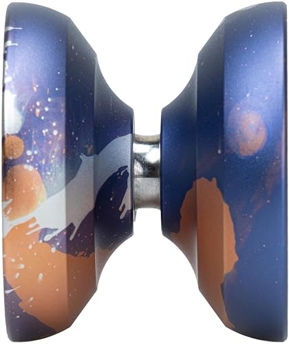 Miniatura 3 de LIXADA Yoyo Ball Aleación de aluminio con rodamientos sensibles y no respondentes+cuerda Yoyo+guante, juego de bolas de yoyo profesional portátil