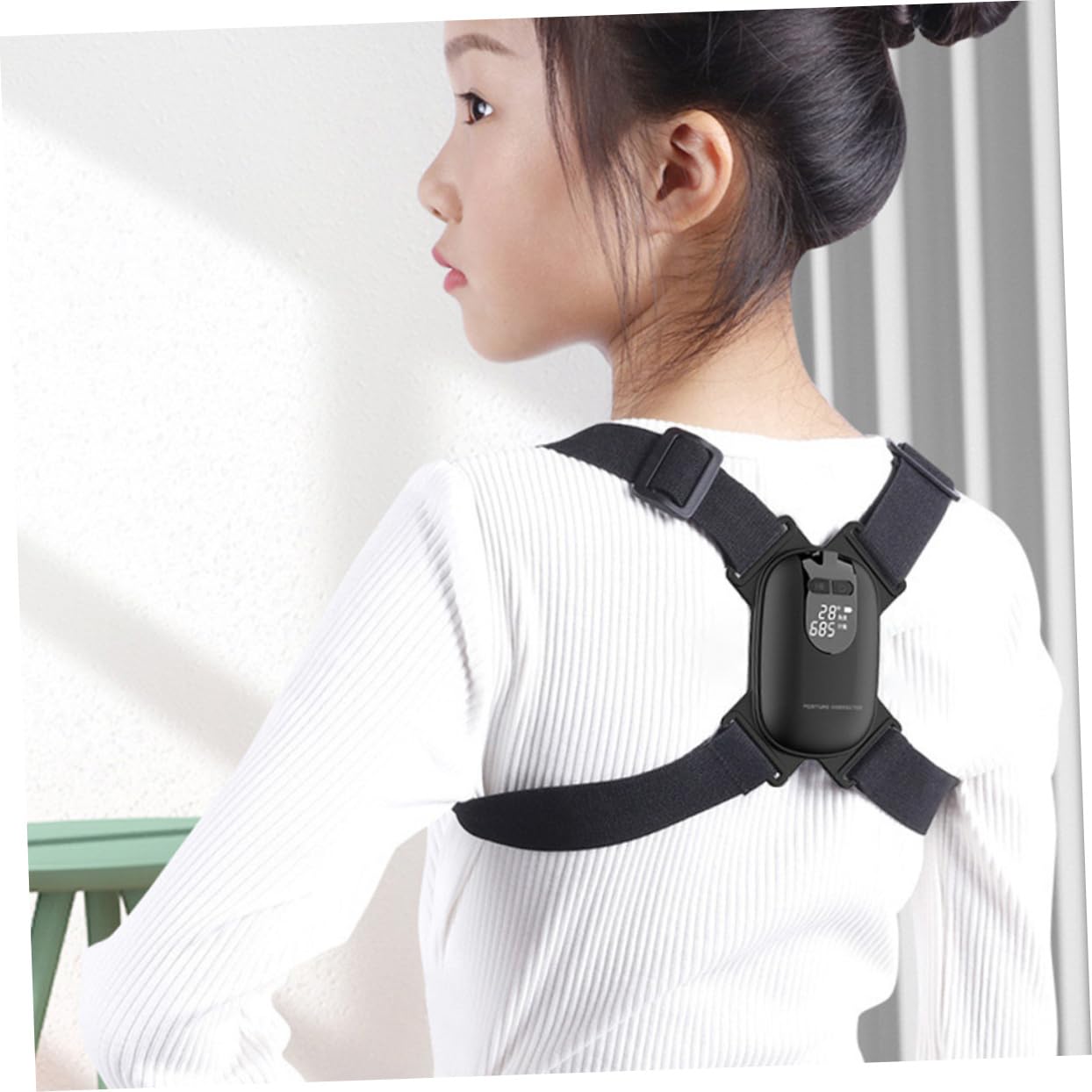 FRCOLOR Posture Straightener Humpback Adjustable Belt Abs Material Adult Use Prevents