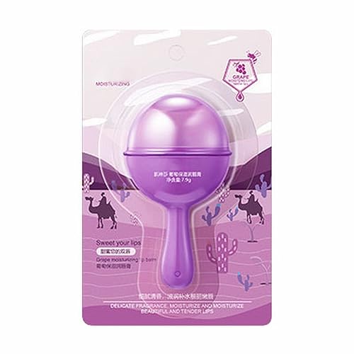 Bálsamo labial transparente con forma de labios, diseñado para personas perezosas, sabor a fruta, hidrata, bálsamo para el cuidado de los labios