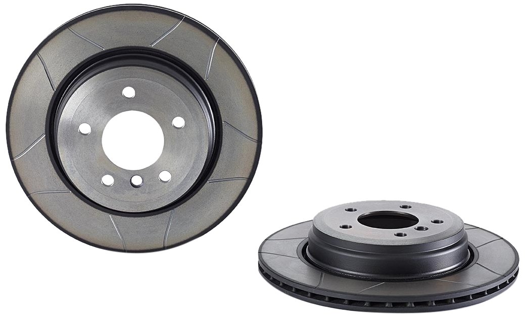 Brembo Max 09.9425.75 - Disco Freno Baffato (Set di 2) - Posteriore