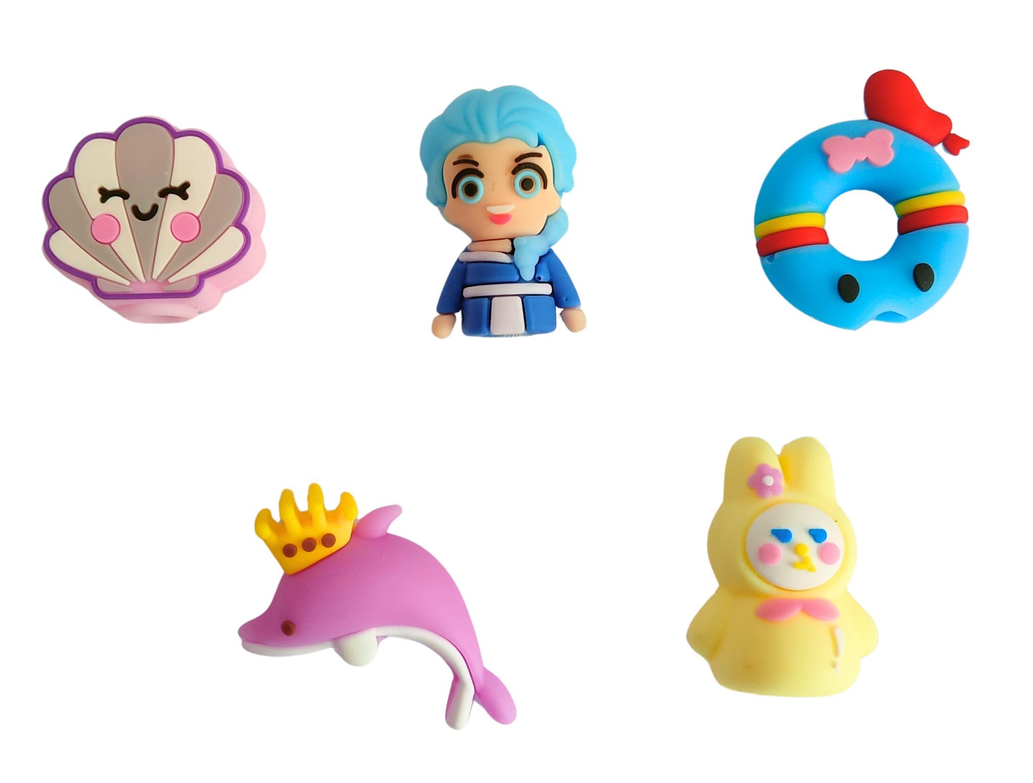 Cute Animal Pencil Toppers - 10 Random Designs -7 Cute Animal Pencil Toppers - 10 Random Designs -7