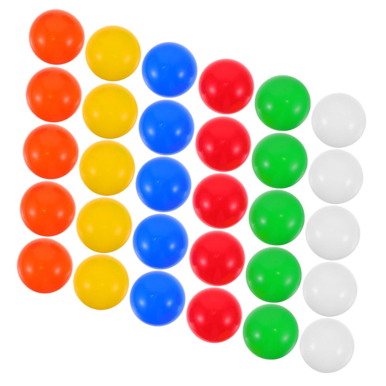 HOOTNEE Interactive Party Supplies 30pcs Openable Plastic Balls for Raffle Drawings Arts Crafts