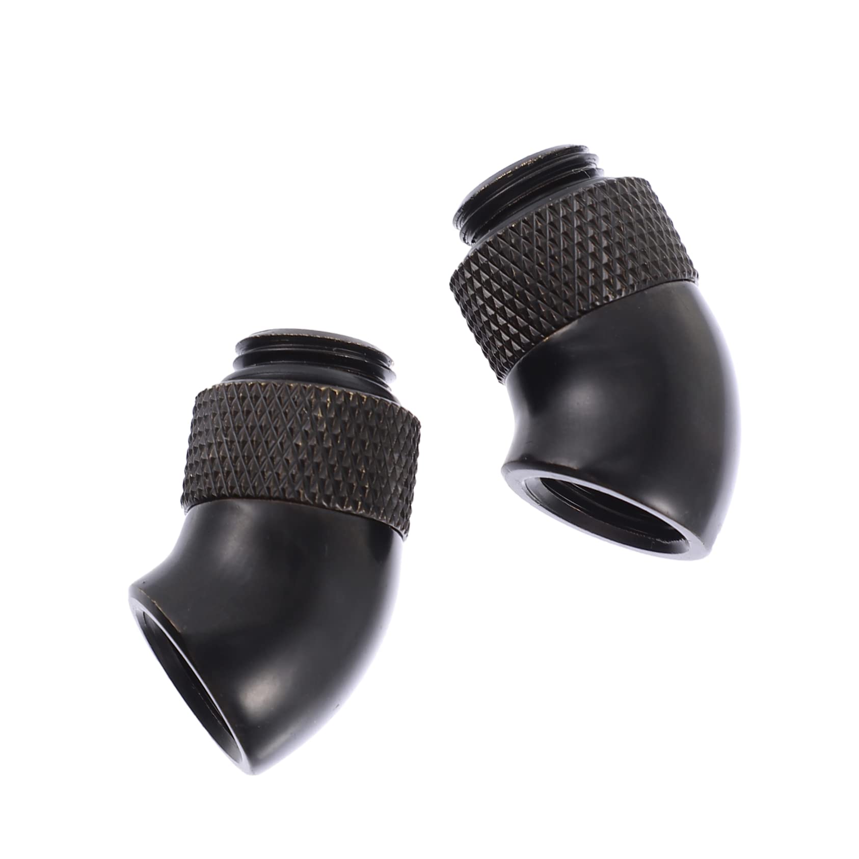 Balacoo Stable High-Performance Pc Water Cooling Fitting 360° Rotating Nickel Plated Brass Easy Installation for Pc Water Cooling Liquid