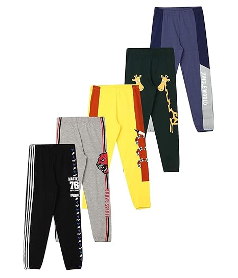 Kid's Regular Cotton Track Pants