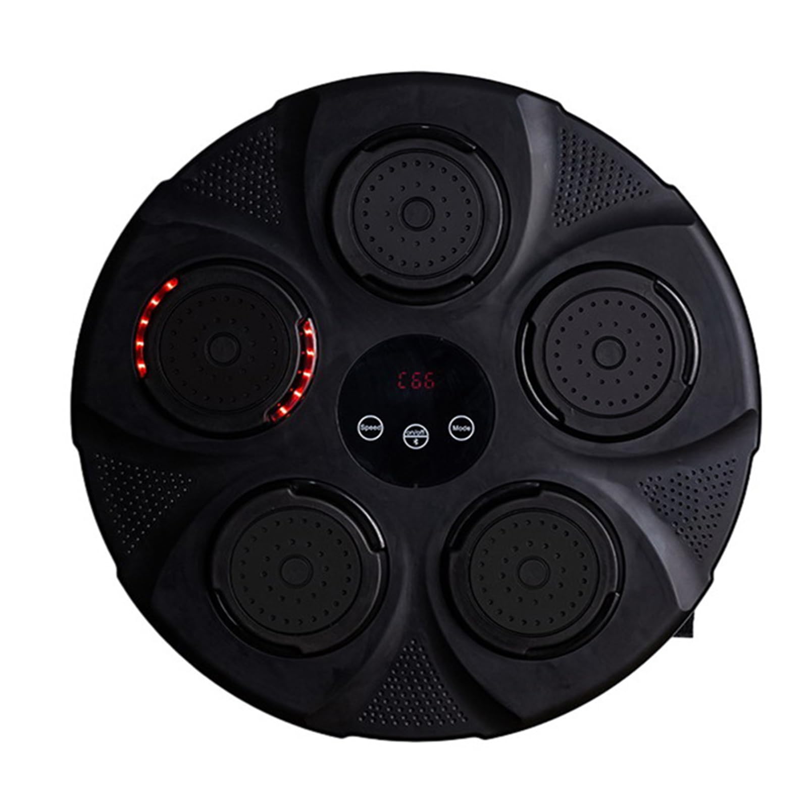 Máquina de boxeo electrónica con música, equipo de entrenamiento de boxeo montado en la pared, aplicación de boxeo para fitness, objetivo de pared con música electrónica para entrenamiento de boxeo