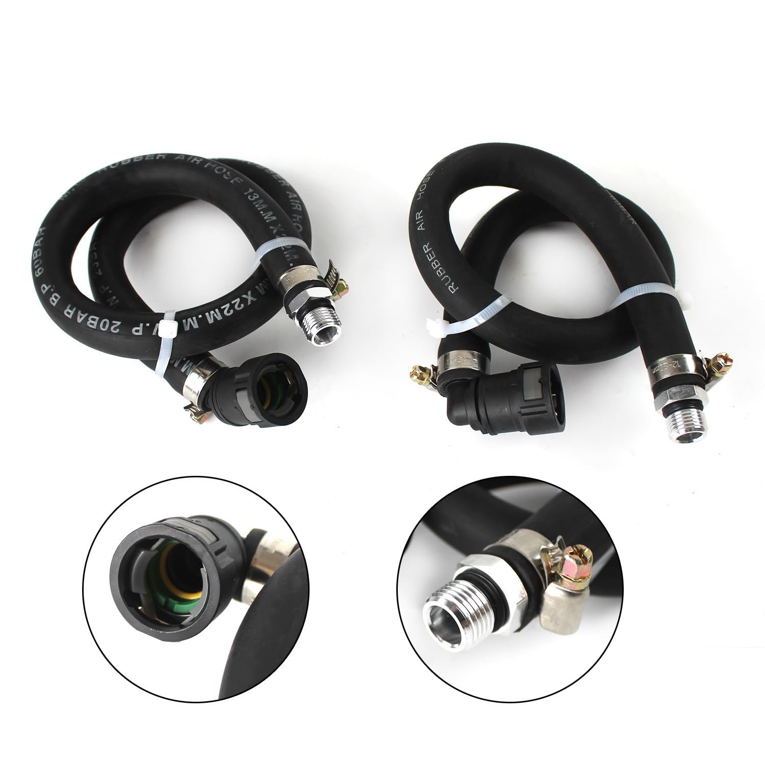 1 zestaw 400ml pojemnik do ściągania oleju samochodowego zestaw separatora oleju zbiornik z filtrem powietrza pasuje do F150 2.7EB 3.5EB 5.0 2011-2019 Zbiornik Oleju Wspomagania Kierownicy