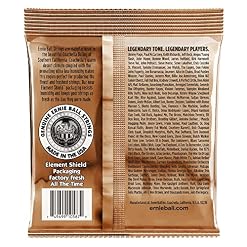 Ernie Ball Earthwood Cordes Custom Light Phosphore Bronze pour guitare acoustique, calibre 11.5-54 - Les Beatles, Paul McCartney, John Lennon, RIngo Starr, George Harrison Ernie Ball Earthwood Cordes Custom Light Phosphore Bronze pour guitare acoustique, calibre 11.5-54 – Image 2