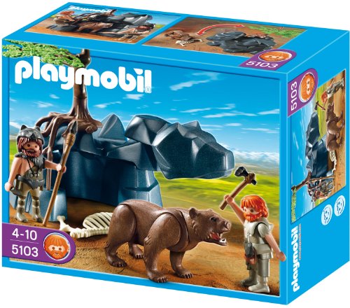 Preisvergleich Produktbild Playmobil 5103 - Höhlenbär mit Höhlenmenschen